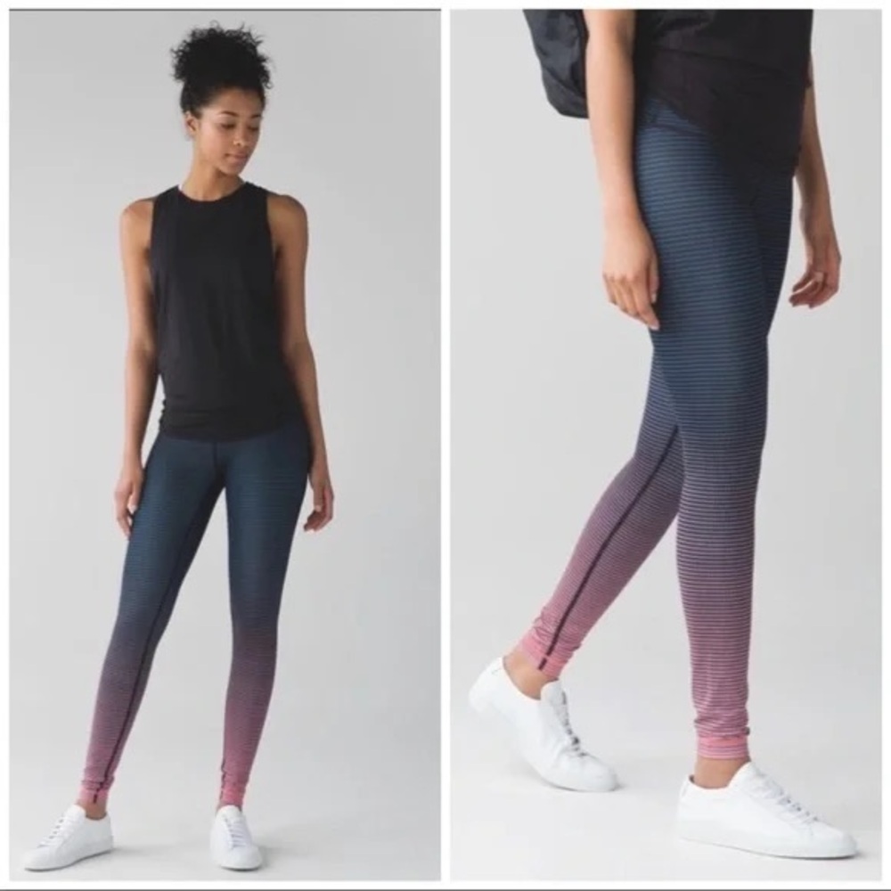 Lululemon Wunder Under Pant 4
Double Gradient High Rise Yum Pink Alberta Lake
